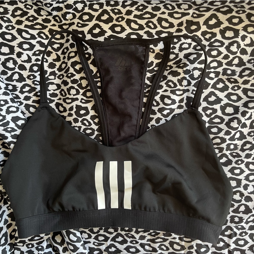 Adidas Black Size Small Sports Bra